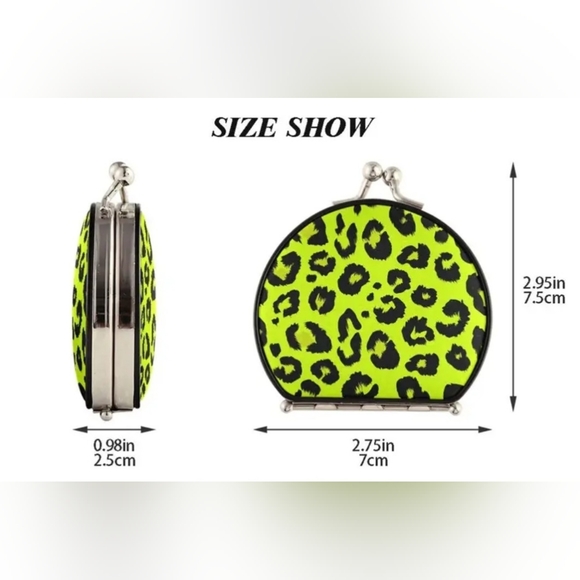 Leopard Print Compact Mirror - Picture 5 of 5